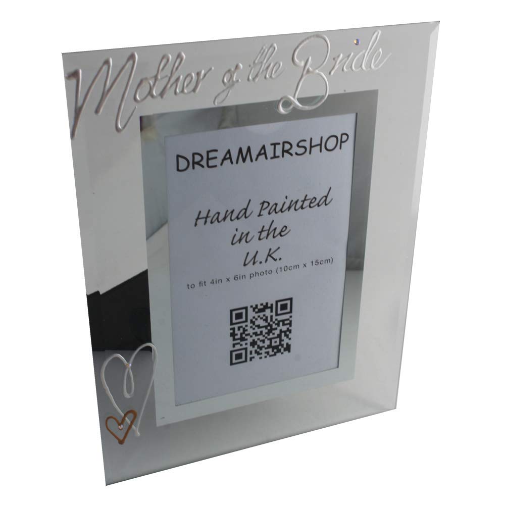 Dreamair Pearl Mother Of The Bride Photo Frame Portrait (Pearl) With Crystals