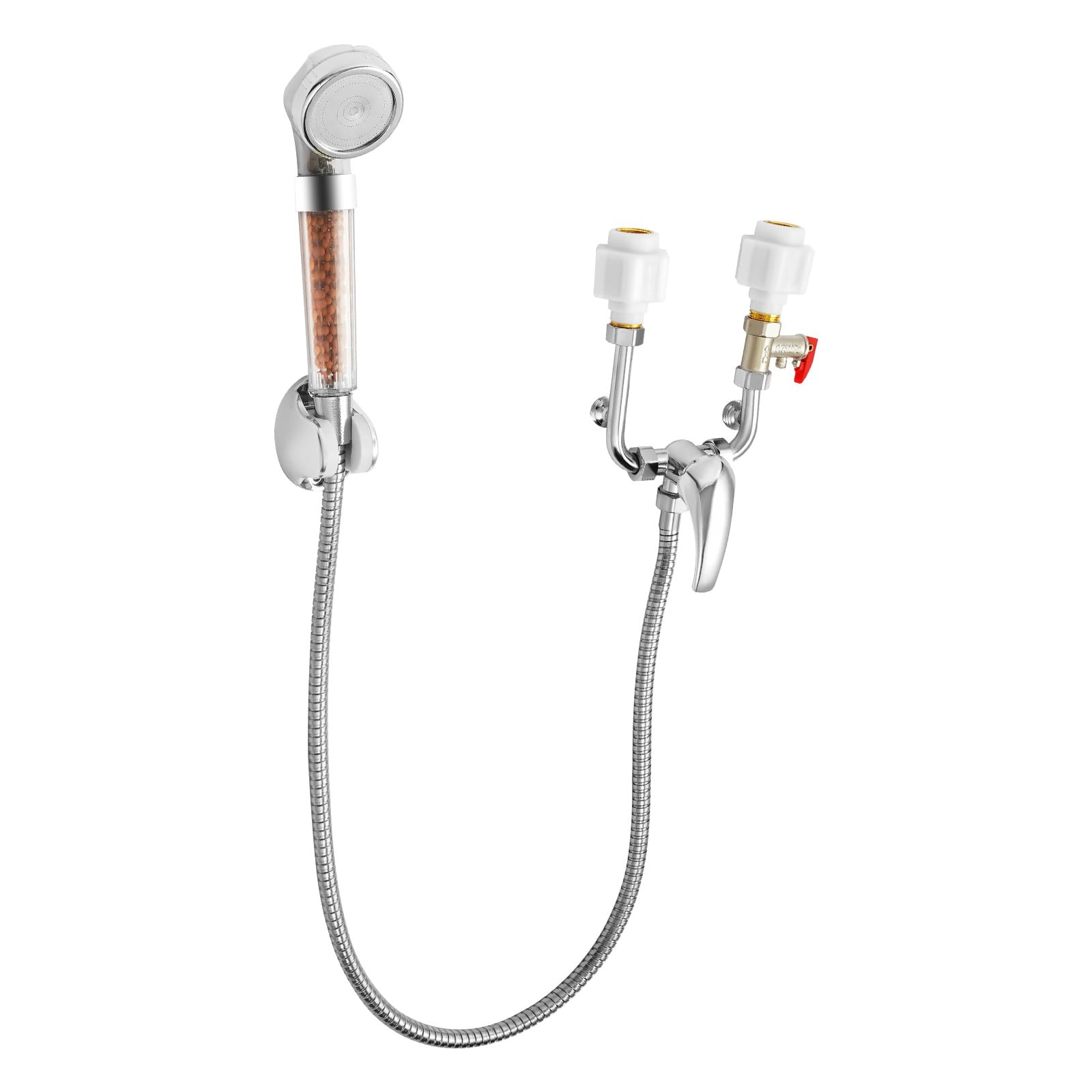 Scaldacqua elettrica, scaldabagno istantaneo da 30 l, 220 V, 2000 W, con protezione contro le perdite, doccetta