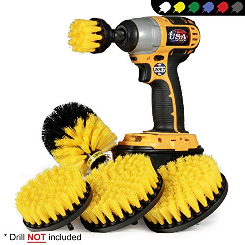 Bathroom Accessories - Drill Brush - Bathroom Cleaner - Shower Cleaner - Shower