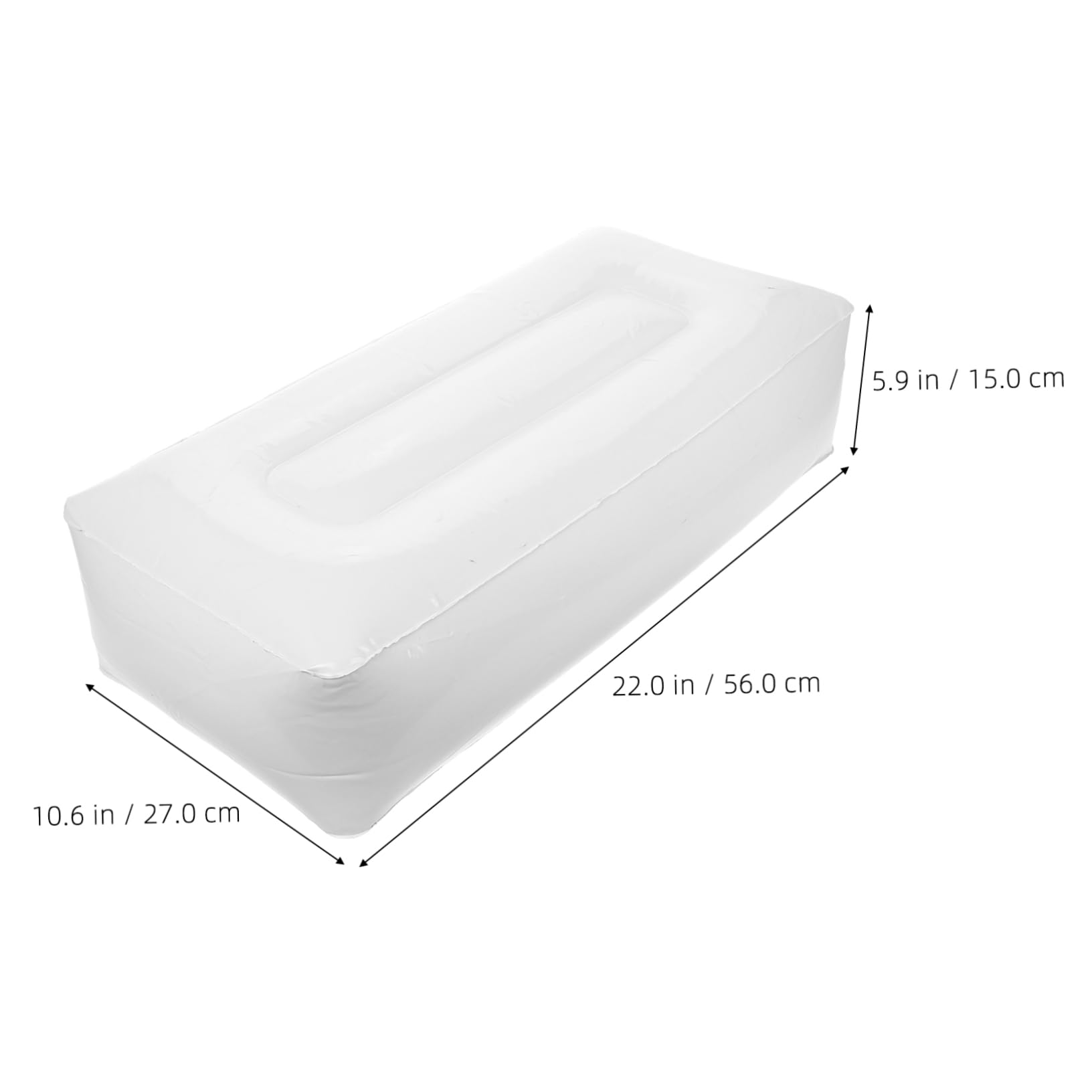 NAMOARLY Inflatable Kayak Accessories Boat Seat Base Portable PVC Cushion for Travel Comfortable