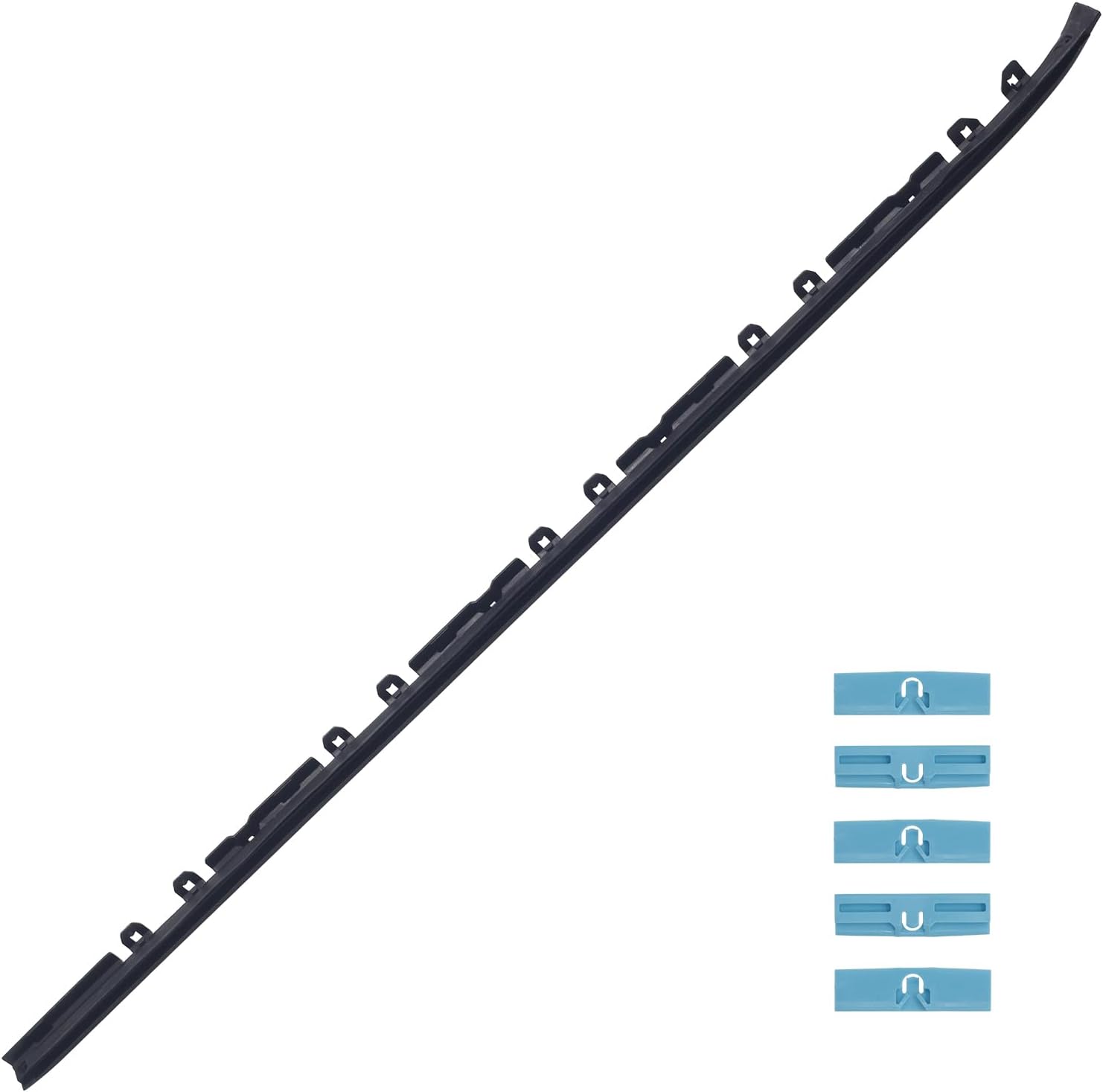 HuaxiaZM Left Driver Side Windshield Moulding for Lexus