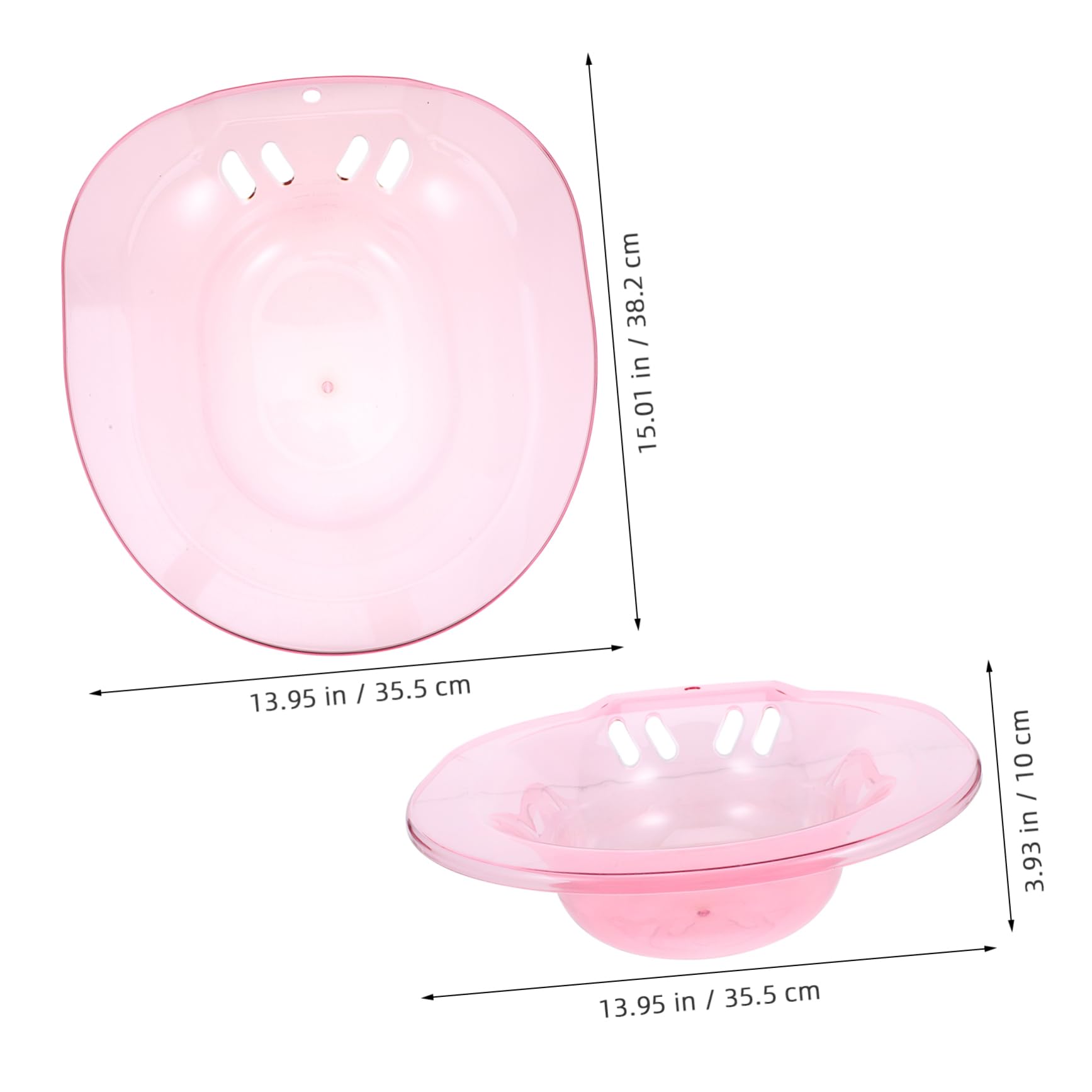 NOLITOY Sitz Bath Soak for Toilet Seat Treatment Bidet Basin Care Basin for Postpartum Care