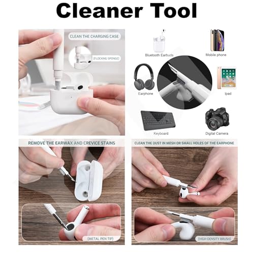 Image of YODI Case Cover for Airpods Pro|Pro 2|Airpods Pro 3|Airpods 4 Pouch, Silicone Cases with Cleaner Kit 360 Drop Protection,Shock-Resistant ((SUPR MAREO), Airpods Pro /Pro 2)