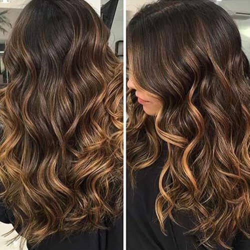 Perruque cheveux humains pleine dentelle alopécie volume naturel marron blond