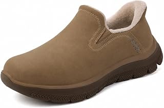 Women's Boots Slip On Winter Ankle Warm Booties Easy Entry