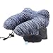 CHSHY Voyage en Plein air Gonflable Neck Pillow, Portable Double Hump en Forme de U Oreiller, Convient pour Camp Voyage Randonnée Hamac