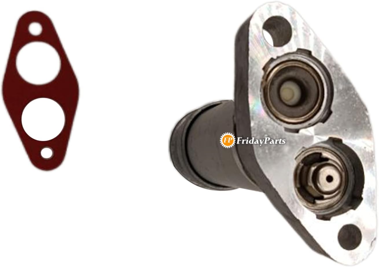 FridayParts International Fuel Hand Primer Pump & Gasket 489944C91 Compatible for 1976-80 Scout II Replacement