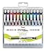 Messe mit günstig Kaufen-Pentel BL77-12 EnerGel Gel-Tintenroller mit Druckmechanik, 0,7 mm Kugeldurchmesser = 0,35 mm Strichstärke, nachfüllbar, aufstellbare Kunststoff-Box, Inhalt 12 Stück, farblich sortiert