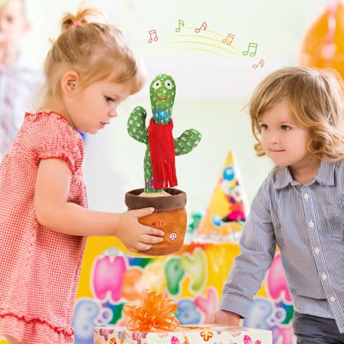 Sprechender Tanzender Kaktus - Nachsprechen Lautstärke Plüsch Kinder Rot – Ansicht 6