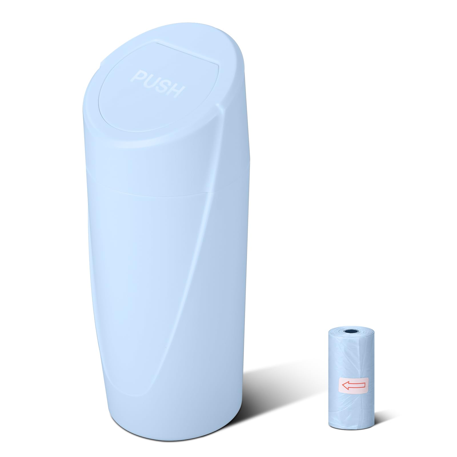 SGLRT Light Blue Car Trash Can Bin