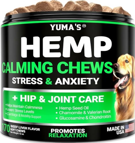 Hemp Calming Chews for Dogs - Advanced Dog Calming Chews