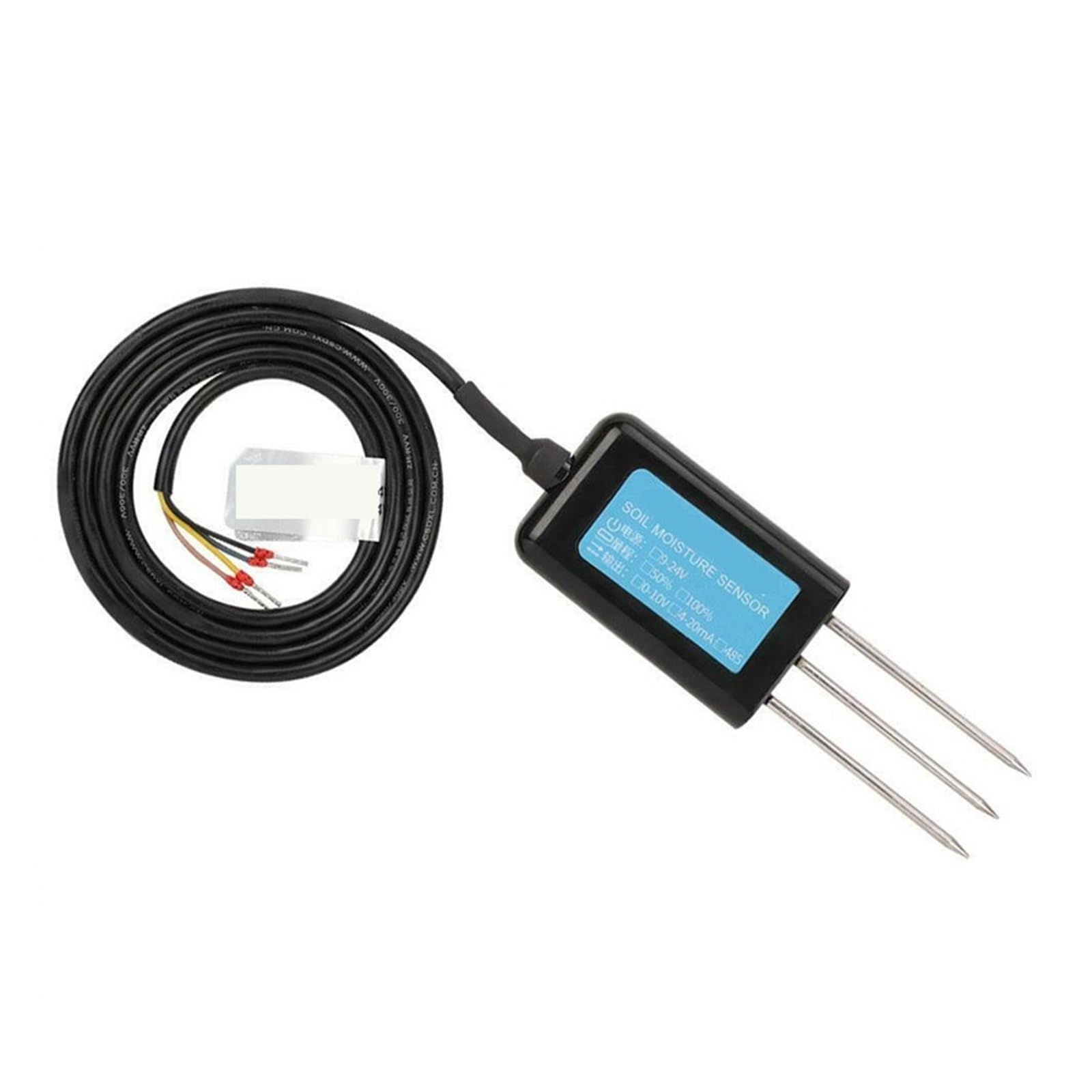 Medidor de humedad del suelo Higrómetro 2 en 1, Sensor de humedad del suelo, Sensor de temperatura y humedad, conductividad eléctrica, probador de suelo, medidor de humedad de salida Fiable y Preciso