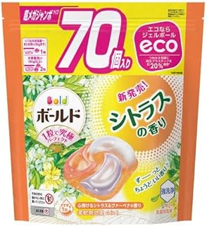 P&G ボールド ジェルボール4D シトラス 詰替 超メガジャンボサイズ 70個