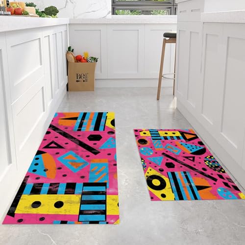 Alfombras antifatiga de cocina para cocinar sin dolor físico con su juego de dos piezas 5