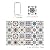 Decorative Rustic Wallpaper Tile Stickers 4 x 4 in just Peel and Stick,Adhesive Vinyl Backsplash Tile Decals of 24pcs for Kitchen,Bathroom,Laundry,Shower Decor
