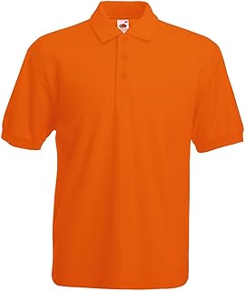 camisa polo naranja