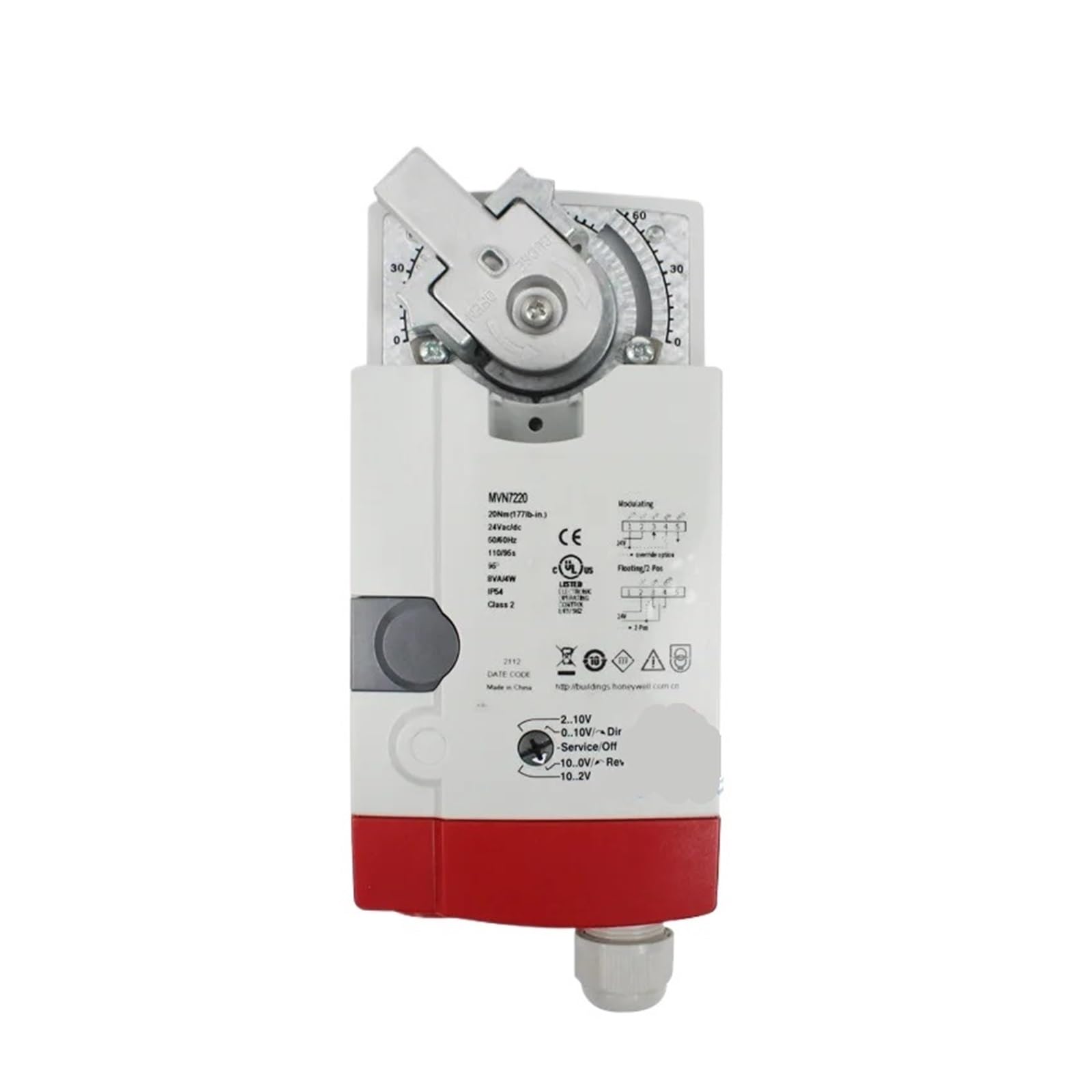 BFSYDLUJ MVN7220 Electric Ball Valve Actuator Adjustable Ball Valve Driver 20Nm