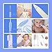 ZELINYE Baby Care Kits,Baby Grooming Kit,10 in 1 Newborn Essentials Must Haves,Baby Nail Clippers Baby Brush Baby Comb Earpick Nose Cleaning Tool Baby Nail File Nursing Baby Kit （Blue）