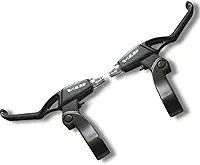 Manete De Freio Preto Bike Maçaneta V-brake Gta Alumínio Par