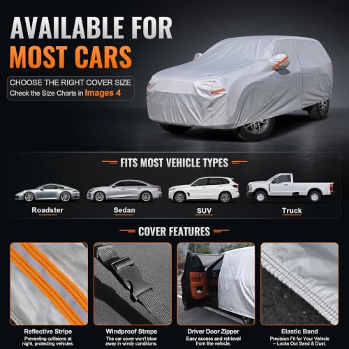 Tozaroa SUV Cover Waterproof All-Weather