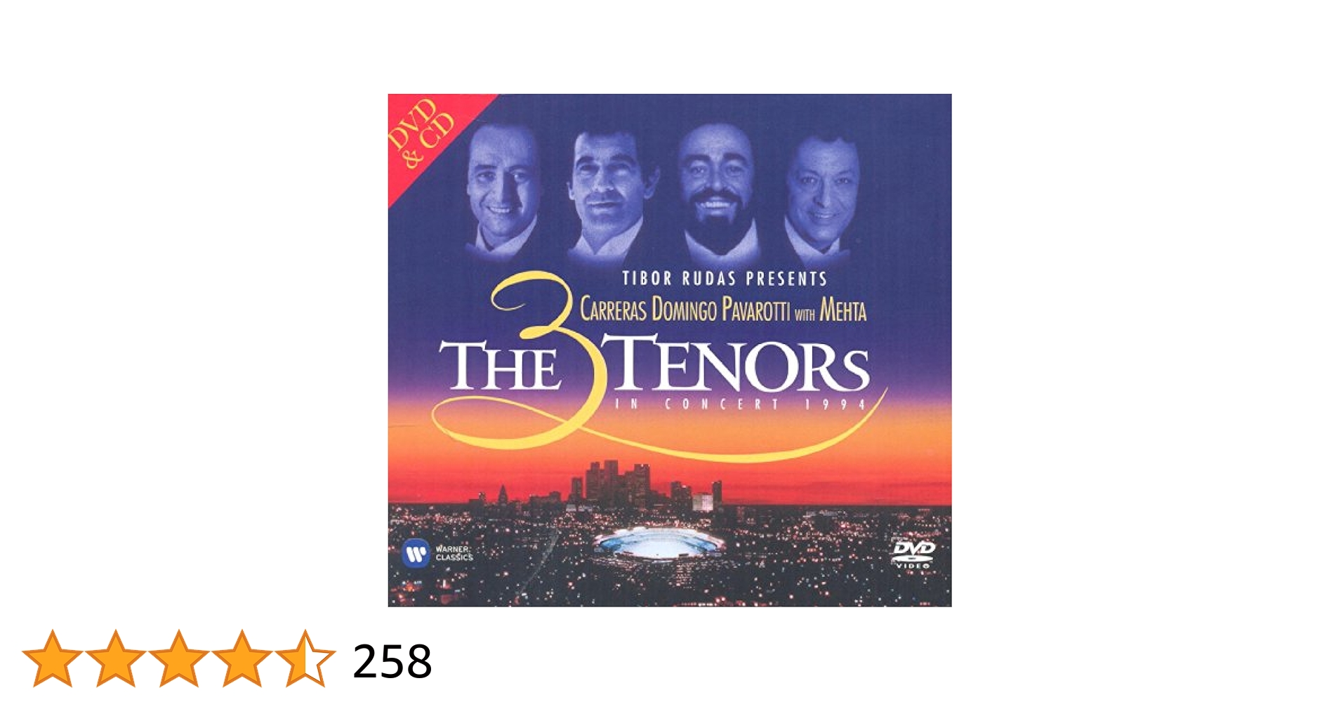 ミュージック GREAT TENOR PERFORMANCES   DVD The Great Tenors: Classic Performances 1950-1963 (DVD