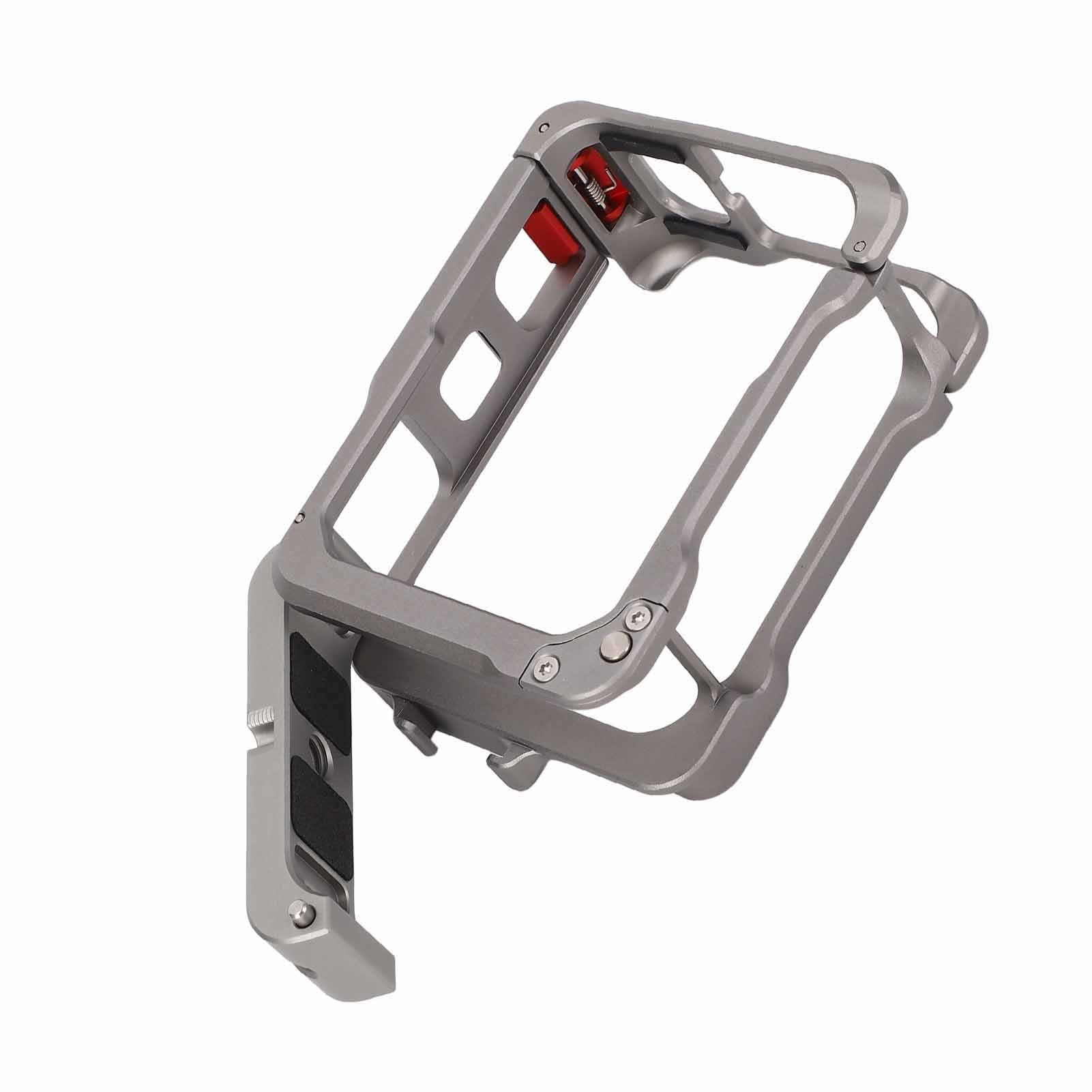 Generic Cage de Protection de Caméra Cadre Léger en Alliage D'aluminium Haute dureté pour Pro 2, Cage de Boîtier Vidéo Extérieur pour la stabilité et la Personnalisation
