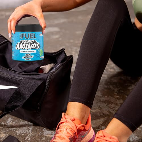 Applied Nutrition BodyFuel Amino's - Amino Acids Supplement, EAA Essential Amino Acids Powder, Muscle Fuel & Recovery (270g - 30 Servings) (Blue Raspberry) - Image 3