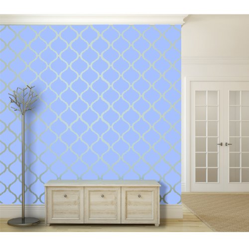 J BOUTIQUE STENCILS Wall Stencil Template Moroccan Pattern Casablanca for