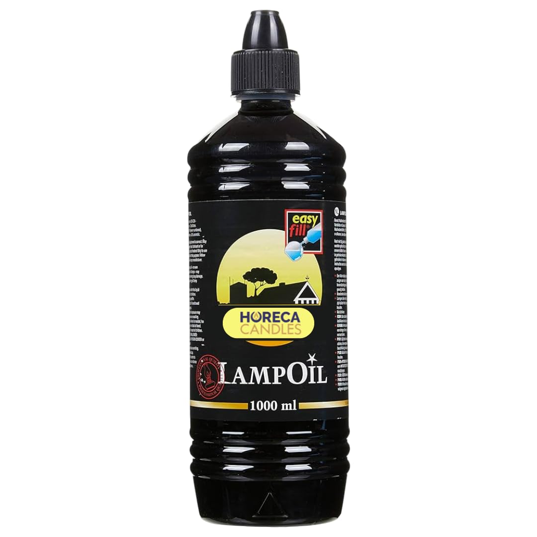 Olio Per Lampade Horeca - Cera Liquida Paraffina Pura 99%, Senza Fumo E Odore, Confezione 6x1L