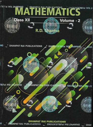 Image of Mathematics Class 12 Complete Set Volume 1, 2 With MCQs - By R.D. Sharma (Examination 2026-27)