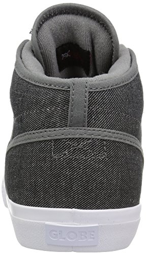 Image of Globe Men's Motley Mid Shoe, Charcoal Twill, 10 M US