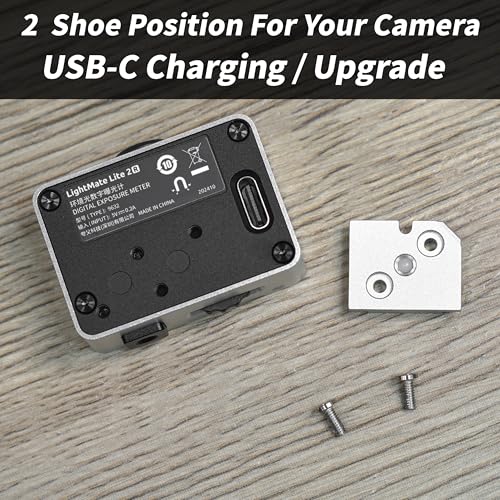 LightMate Area 2S Light Meter Photography & OV-X1 17° Retro Viewfinder, 0.96