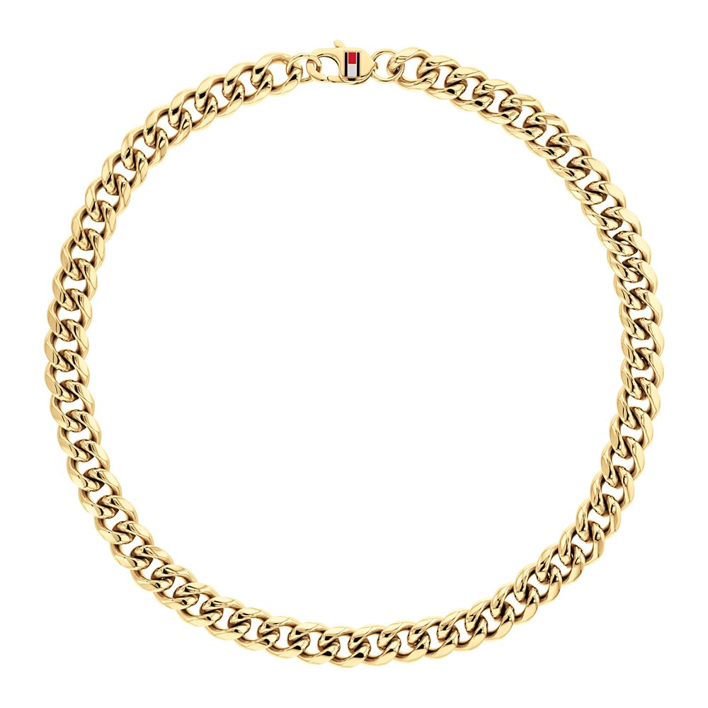 Tommy Hilfiger Jewelry Men's Chain Necklace in Yellow Gold - 2790605
