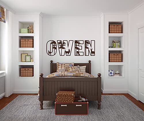 Vinilo decorativo Forest Deer personalizado para pared miniatura 4