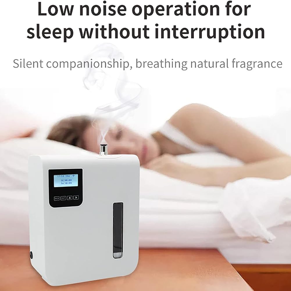 Dyfuzor zapachowy, dyfuzory z kolekcji hotelowej 300 ml, inteligentne dyfuzory o powierzchni 1400 stóp kwadratowych do domu, dyfuzor do aromaterapii Bluetooth i Wi-Fi, do domu/biura/hotelu/restauracji