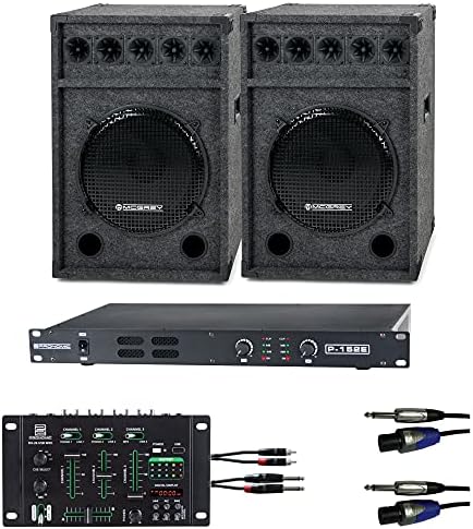 Pronomic DJ Party Set II Complete Set 2 x Festival 15 Box, 1 x Mi...
