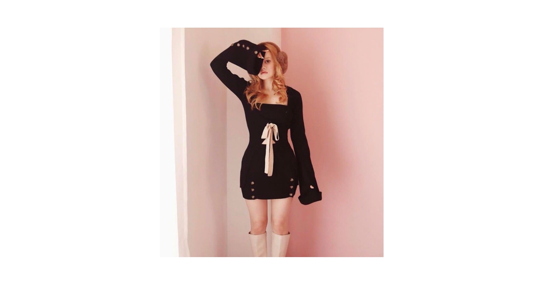 美品　ANDMARY ローラリボンキャミカーディガン andmary ローラリボンキャミカーデ ANDMARY】Lotta ribbon set