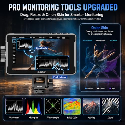 VILTROX DC-550 Pro ii 5.5" 1400 Nits 4K60 HDMI 2.0 Camera Monitor - image 6