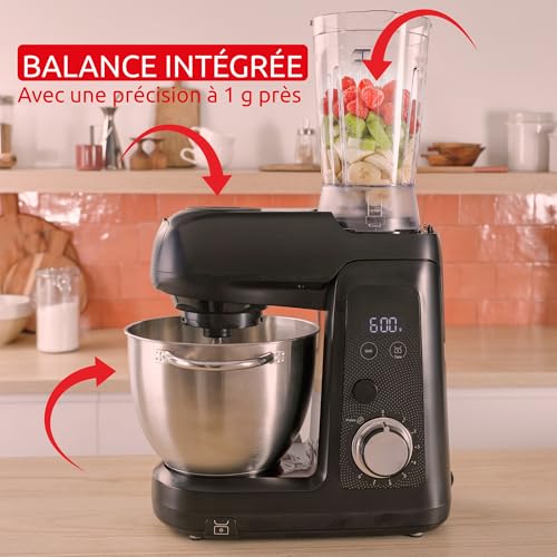 Moulinex Bake Partner + Robot pâtissier 1 Kit daccessoires BAKEGOOD QA5458F1 - vue 5