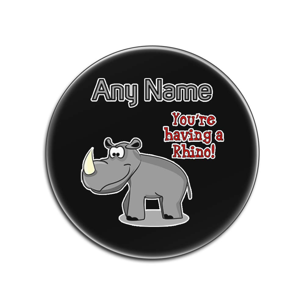 Dessous-de-verre rigolos inscription rhino : le cadeau idéal pour une crémaillère