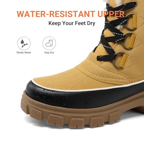 Women’s Lace Up Ankle Snow Boots - image 4