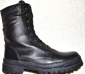 ロシア軍 ブーツ ロシア連邦軍 Faradei製 黒革 編み上げ ブーツ | ロシアの梅