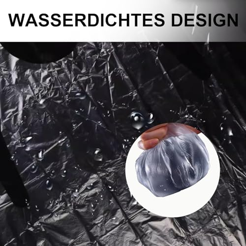 Billowvolve 100 Stück Transparente Kunststoff Kochschürze Wasserdicht Ölbeständig Schürzen Polyethylen-Schürzen Damen und Herren für Kochen, Reinigen, Malerei