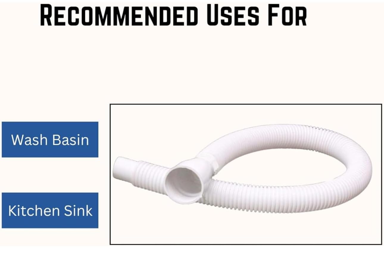 PVC Waste Pipes - Pack of 2 (36 Inch) -2