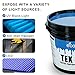 Ecotex® Tex-Blue Screen Printing Emulsion (Quart - 32oz.) Pre-Sensitized Photo Emulsion for Silk Screens and Fabric - For Screen Printing Plastisol Inks, Pure Photopolymer Screen Printing Supplies