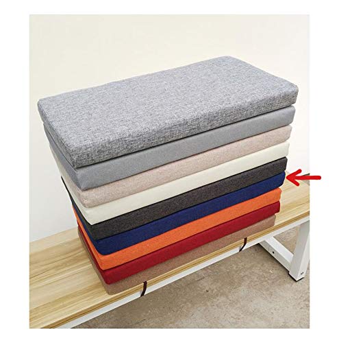 Coussin de banc de jardin bleu pour balancelle et patio wangk