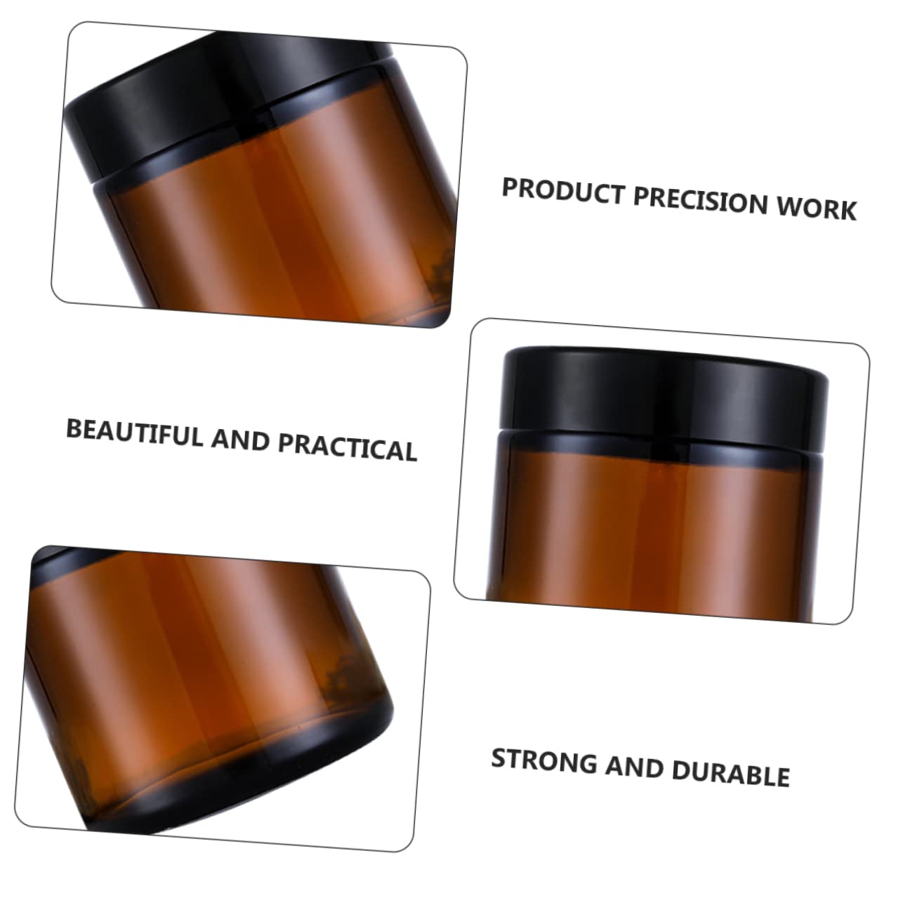 Baluue 15piezas Botellas De Cosméticos Vacías De Viaje Caja De Muestra De Cosméticos Prueba De Fugas Botella De Rellenable Para Uso Facial Maquillaje