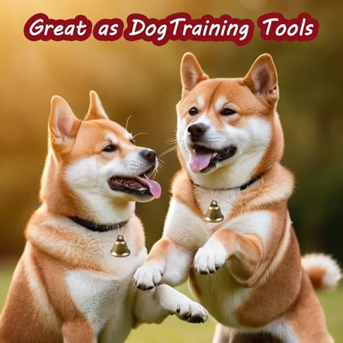 24 Stück Glöckchen zum Basteln,3.8cm Kleine Glöckchen,Bronze Vintage Glocken,Goldene Glocke Kleine Anhänger Jingle Bells für Ostern Dekorationen,DIY Festliche Deko,Windspiele,Hochzeiten,Hundetraining