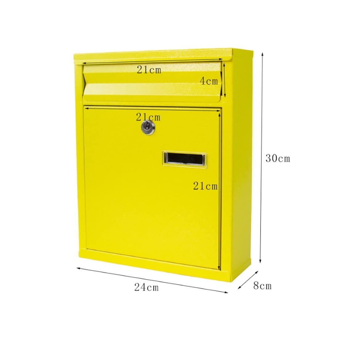 Pali per Cassette postali, Cassette postali da Parete, Buste, Articoli per la spedizione, Cassette postali per la Raccolta delle Lettere, 11,8×9,4×3,1 Pollici
