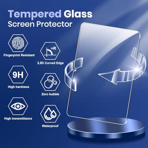 Image of Czartech Tempered Glass Screen Protector for OnePlus Pad Lite (11 inch inch) | Anti-Scratch, Smudge Proof, Precise Cut-outs & Bubble-Free Installation